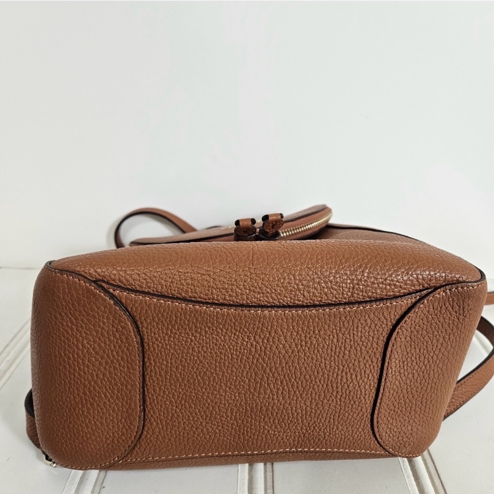 kate spade Pebble Leather Mini Backpack in Tan - Picture 6 of 9